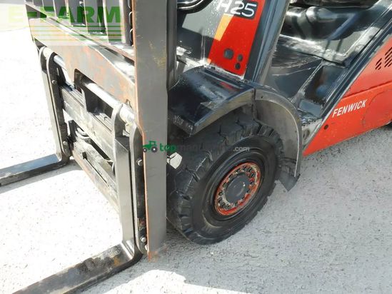 Elevadora - Linde - h25d-01 mit seitenschieber + zinkenverstellung +