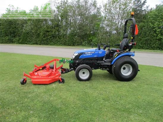 Tractor agrícola - Solis - 26 hst med frontlift,front pto og turf æk