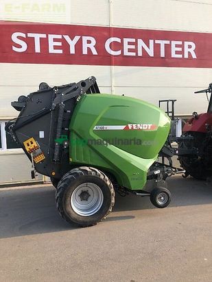 Empacadora gigant - Fendt - 4160 v xtra rundballenpresse