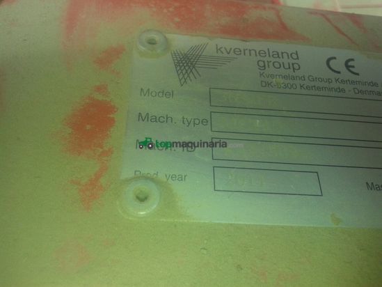 Segadora acondicionadora de rodillos frontal marca Kverneland