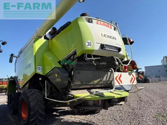 Cosechadora de Cereal - Claas - lexion 760 terra trac