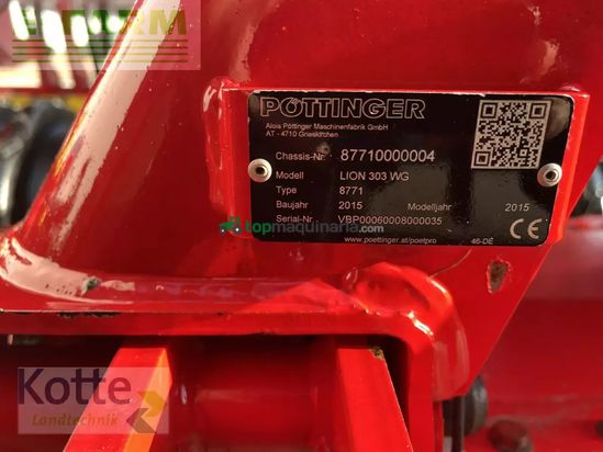 Combinado de siembra - Pöttinger - lion 302 + vitasem 302 add
