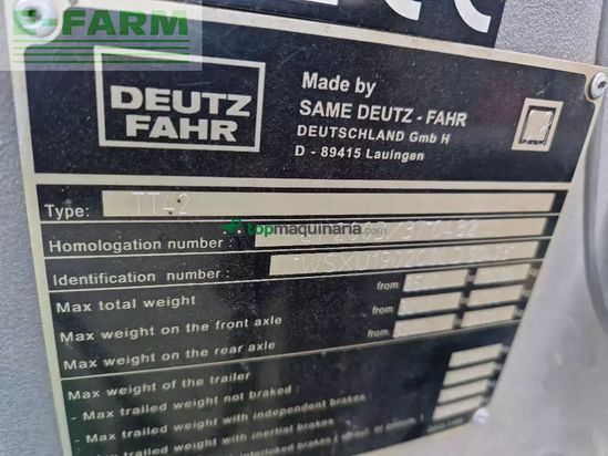 Tractor agrícola - Deutz-Fahr - 6160 agrotron