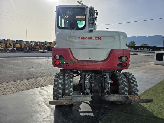 Excavadora de ruedas Takeuchi TB 295 W