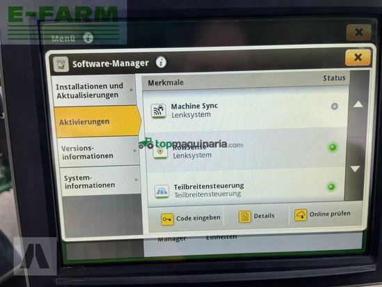 Tractor agrícola - John Deere - 6r 185 6r185