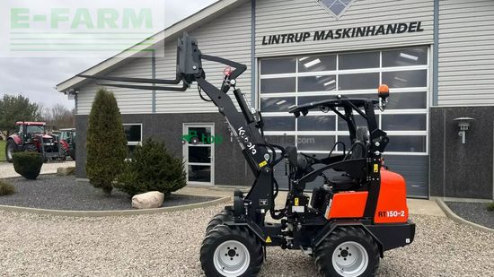 Minicargadora - Kubota - rt150-2 demo maskine med kun 38timer. som ny
