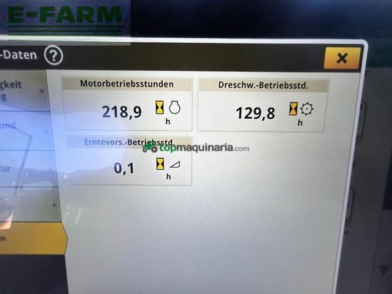 Cosechadora de Cereal - John Deere - s780