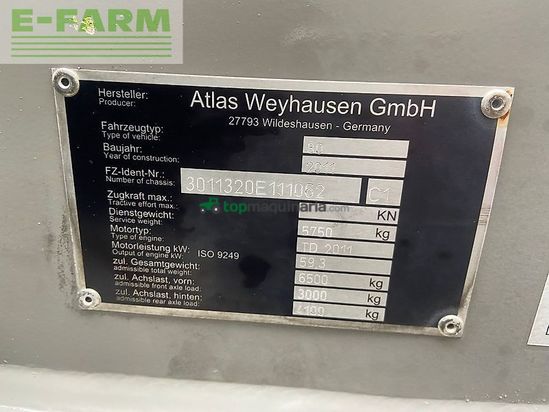 Minicargadora - Atlas - 80