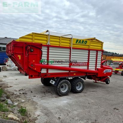 Cinta transportadora de forraje - Pöttinger - silierwagen /faro 3500d