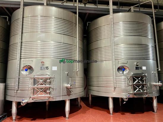 Depósitos INOX para vino - Grande 25.900L (x4)