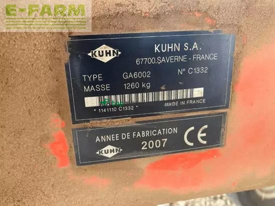 Rastrillo - Kuhn - ga 6002