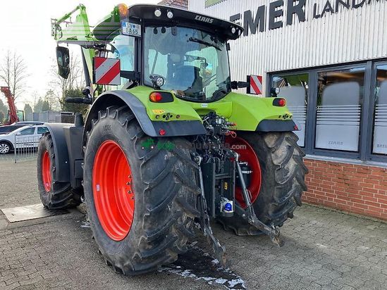 Tractor agrícola - Claas - arion 650 cis + fl140 + maxi-care CIS+