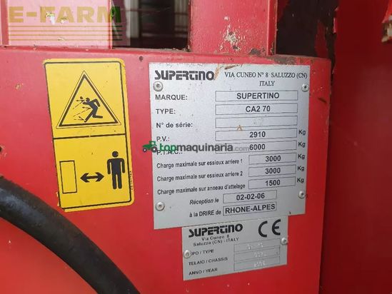 Remolqu agrícola - Supertino - ca2 70