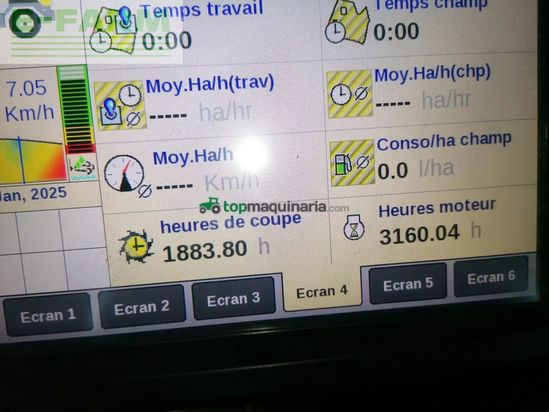 Cosechadora de Cereal - New Holland - fr650