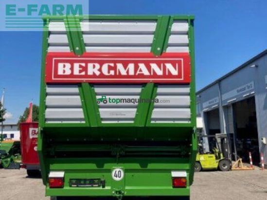 Remolqu agrícola - Bergmann - htw 45 mit laderaumabdeckung