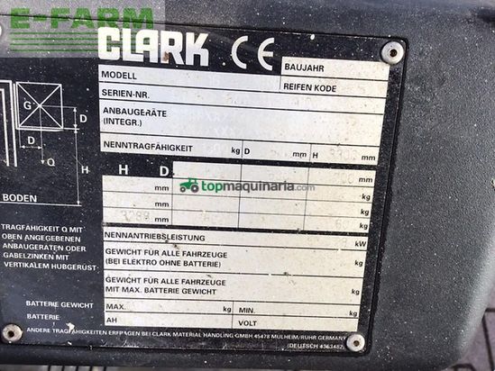 Elevadora -  - clark cdp 16