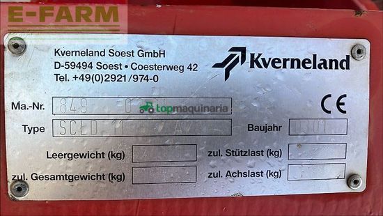 Cultivador - Kverneland - scld 11 55