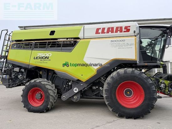 Cosechadora de Cereal - Claas - lexion 7500 allrad 4 wd