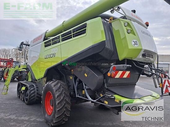 Cosechadora de Cereal - Claas - lexion 770 terra trac