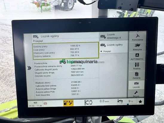 Cosechadora de Cereal - Claas - lexion 7700 terra trac