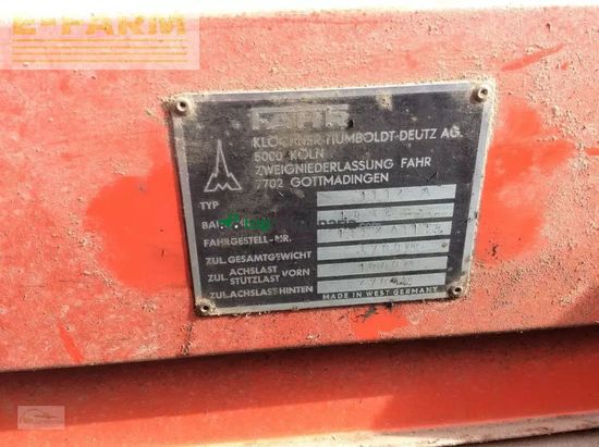 Remolqu agrícola - Deutz-Fahr - e 327 / 1334 a