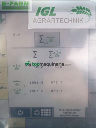 Henificador - Krone - swadro 1400 plus