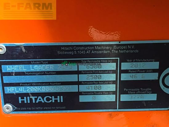 Minicargadora - Hitachi - zw 75