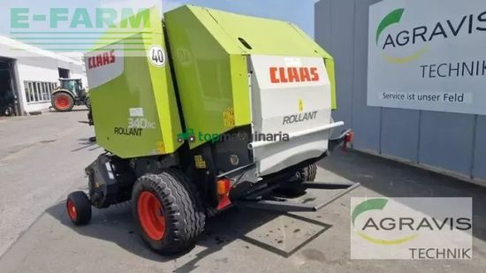 Empacadora gigant - Claas - rollant 340 rc