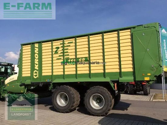 Remolqu agrícola - Krone - zx 450 gd