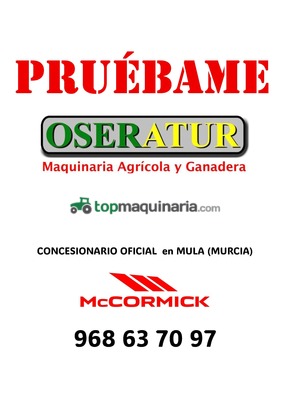 Tractor - Mc Cormick - X6.125- PRUEBAS. PIDE TU CITA