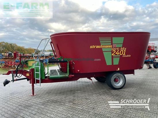 Remolqu esparcidor - Strautmann - verti mix 2401 double