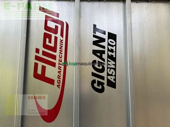 Cinta transportadora de forraje - Fliegl - gigant asw 110 tandem