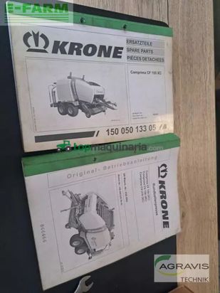 Empacadora gigant - Krone - comprima cf 155 xc