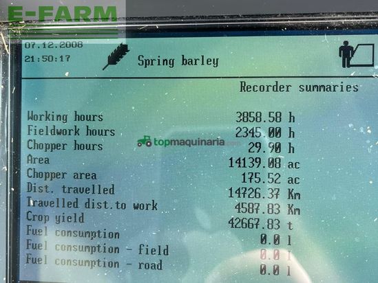 Cosechadora de Cereal - Claas - LEXION 570 MONTANA