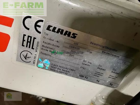 Henificador - Claas - volto 800