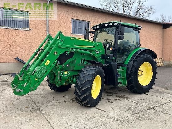 Tractor agrícola - John Deere - 6135r + fl 643r