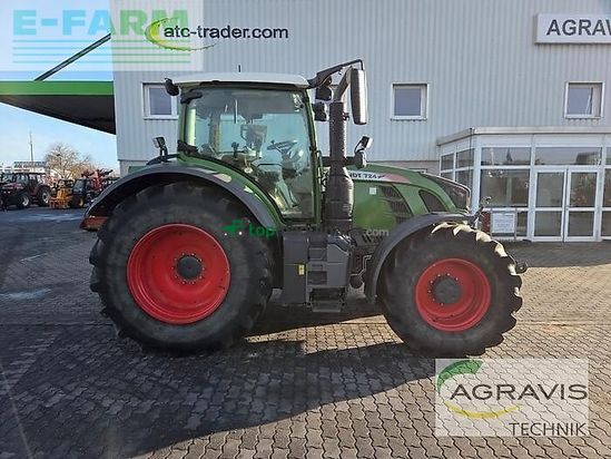 Tractor agrícola - Fendt - 724 vario s4 profi plus