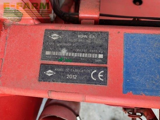 Cortacésped manual - Kuhn - gmd 802 f-ff