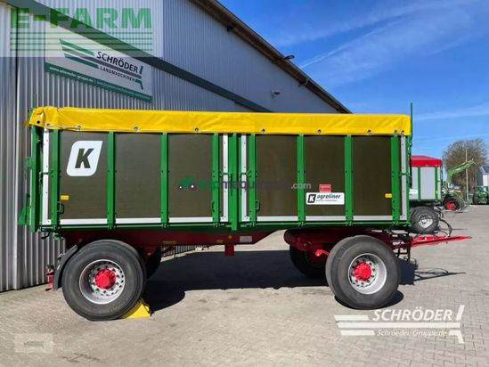 Remolqu agrícola - Kröger - hkd 302
