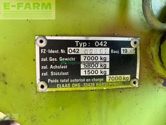 Empacadora gigant - Claas - quadrant 1200