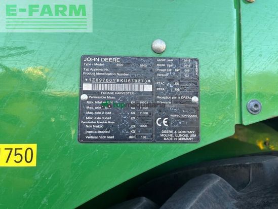 Cosechadora de Cereal - John Deere - 9700i prodrive 40 km/h