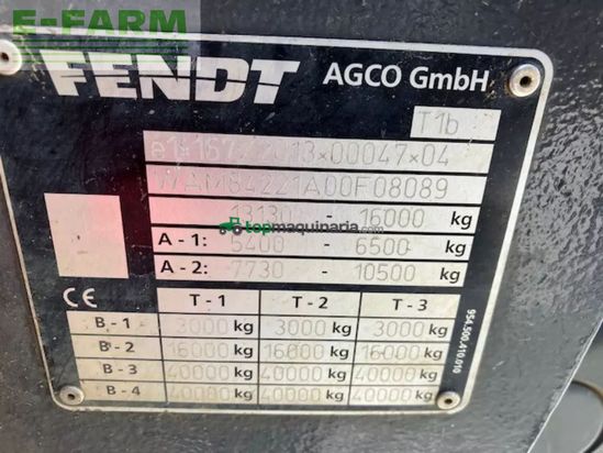 Tractor agrícola - Fendt - 828 profi +