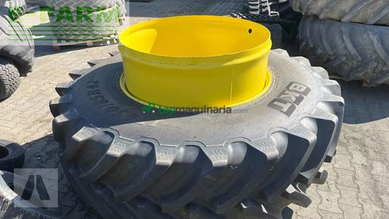 Tractor agrícola - John Deere - 8400 r 8400r mit zwillingsbereifung