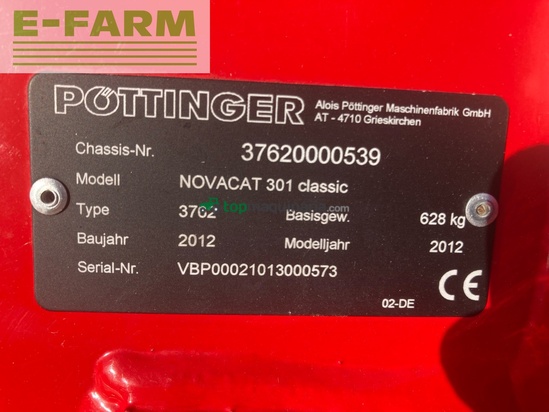 Cortacésped manual - Pöttinger - Novacat 301 Classic
