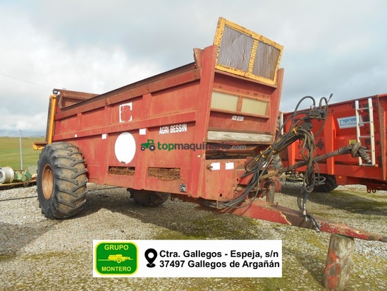 Remolqu esparcidor - Fabricacion artesanal - 15,30 T