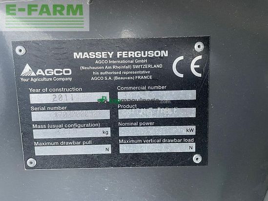 Cosechadora de Cereal - Massey Ferguson - 9280