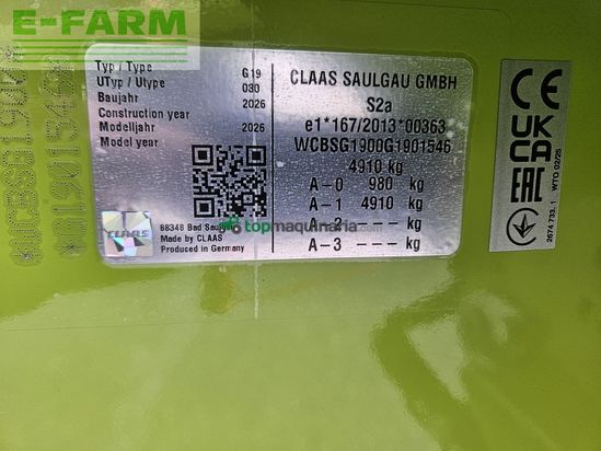 Henificador - Claas - liner 4700 business pro