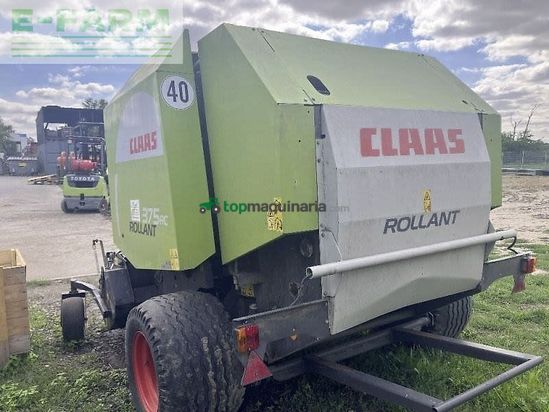 Empacadora gigant - Claas - rundballenpresse rollant 375