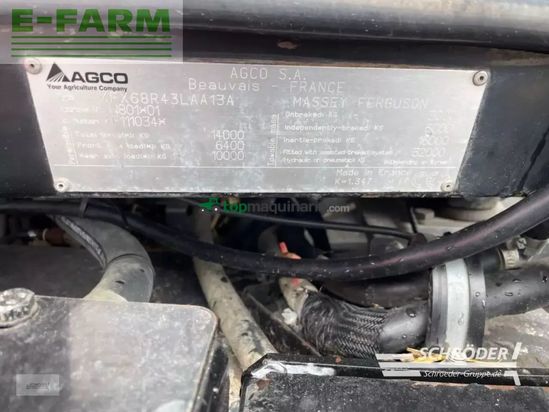 Tractor agrícola - Massey Ferguson - 7726 dyna-vt exclusive Exclusive