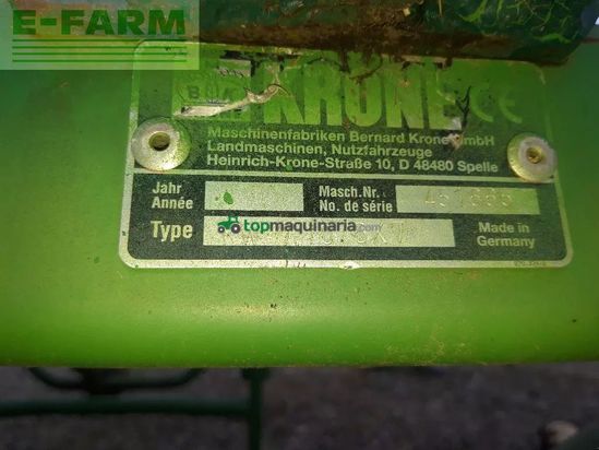 Henificador - Krone - kw 7/70. 6x7